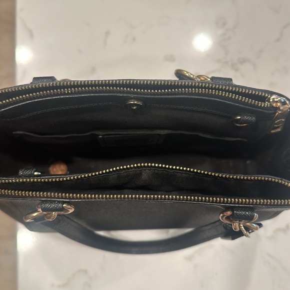 Coach Medium Purse Black Satchel - Picture 10 of 11